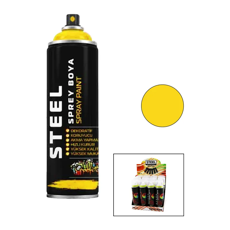 Sarı Metal Sprey Boya 200 ml