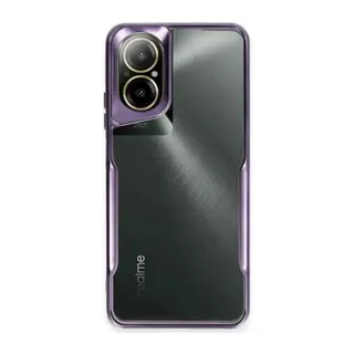 Realme 12 Lite Kılıf Boyi Silikon Kapak - Derin Mor