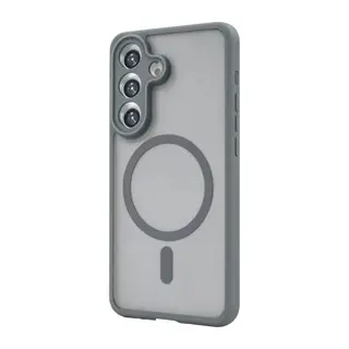 Samsung Galaxy A35 5G Loji Magsafe Kapak - Gri