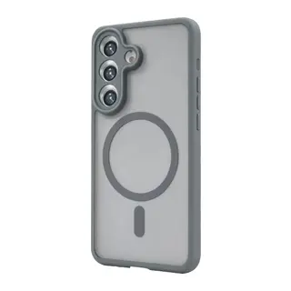 Samsung Galaxy S23 FE Loji Magsafe Kapak - Gri