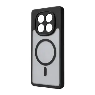 Xiaomi Redmi Note 14 Pro 4G Loji Magsafe Kapak - Siyah