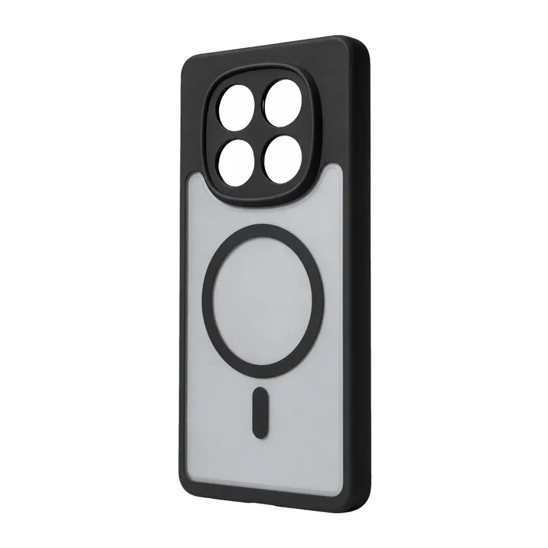 Xiaomi Redmi Note 14 Pro 4G Loji Magsafe Kapak - Siyah