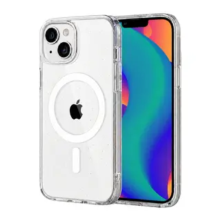 Apple iPhone 15 Combo Simli Magsafe Kapak - Şeffaf