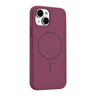 Apple iPhone 15 Azus Magsafe Kapak - Bordo