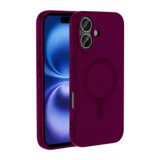 Joko Apple iPhone 16 Z Silikon Magsafe Kapak - Bordo