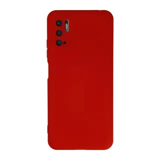 Xiaomi Redmi Note 10 5G Kılıf Nano içi Kadife Silikon - Kırmızı