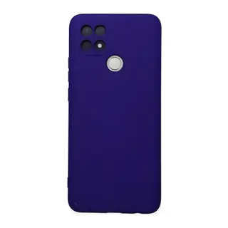 Oppo A15 Kılıf Nano içi Kadife Silikon - Mor