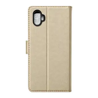 Samsung Galaxy XCover 6 Pro Trend S Plus Kapaklı Kılıf - Gold