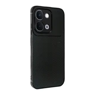 Vivo Y31d Auto Focus Karbon Kapak - Siyah
