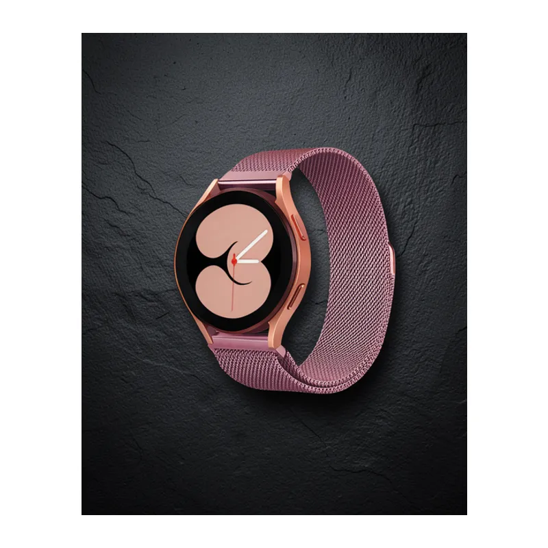 Watch 20mm Metal Mıknatıslı Kordon (saat Değildir) - Rose