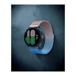 Watch 20mm Metal Mıknatıslı Kordon (saat Değildir) - Metalik Gold-mavi