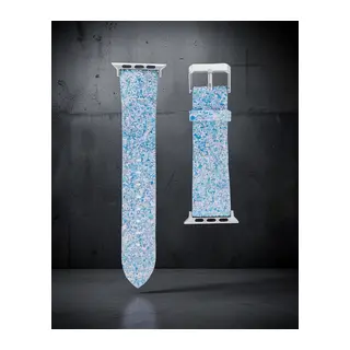 Apple Watch 38mm Ry Taşlı Kordon - Turkuaz