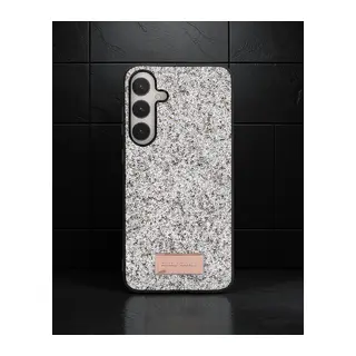 Onegif Samsung Galaxy A05s Bright Simli Kapak - Gümüş