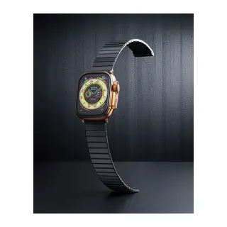 Apple Watch 42mm Made Metal Kordon (saat Değildir) - Siyah