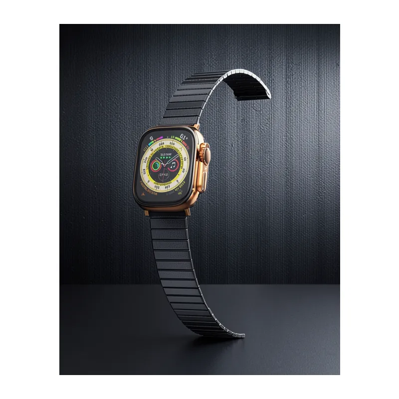 Apple Watch 42mm Made Metal Kordon (saat Değildir) - Siyah