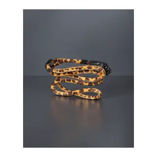 Onegif Jı Leopar Desenli Boyun Askısı - Turuncu