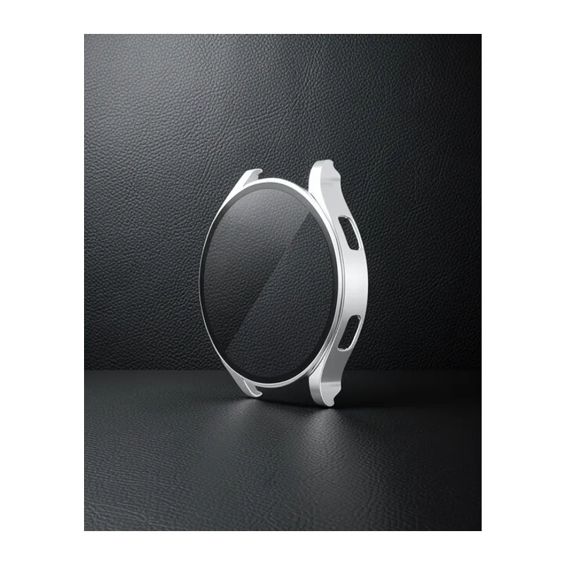 Watch 5 44mm Wall Camlı Kasa Ekran Koruyucu - Gümüş