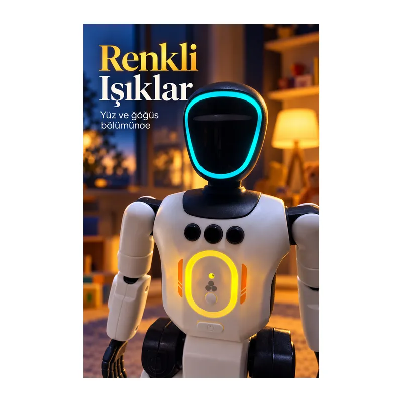 Uzaktan Kumandalı Robot Oyuncak El Hareketiyle Kontrol Özellikli