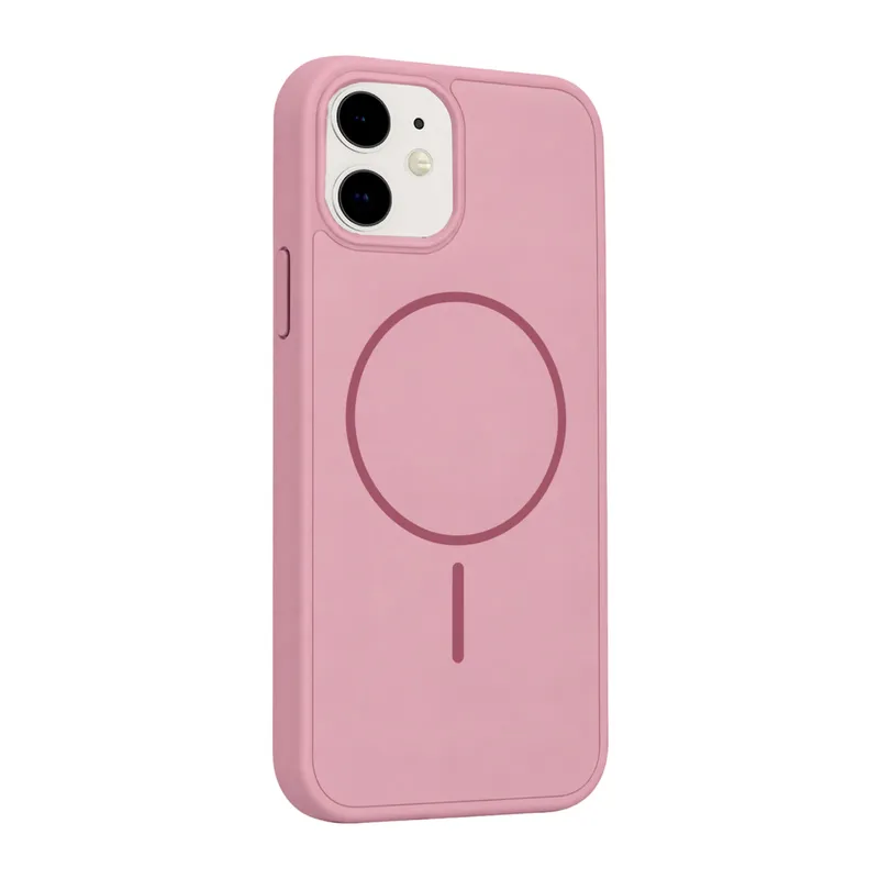 Apple iPhone 11 Azus Magsafe Kapak - Pembe
