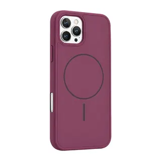 Apple iPhone 16 Pro Max Azus Magsafe Kapak - Bordo