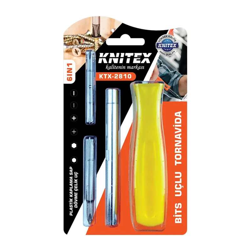 6IN1 - Çıkar Tak Bits Uçlu Tornavida