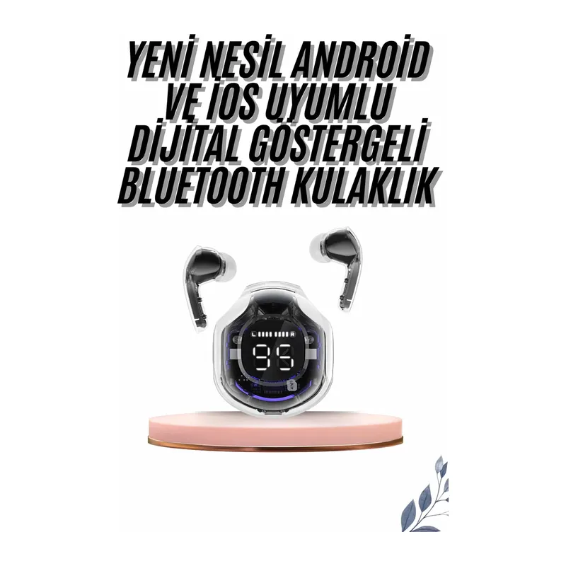 2025 Model Kablosuz Bluetooth Kulaklık ANC ENC Destekli HİFİ Stereo