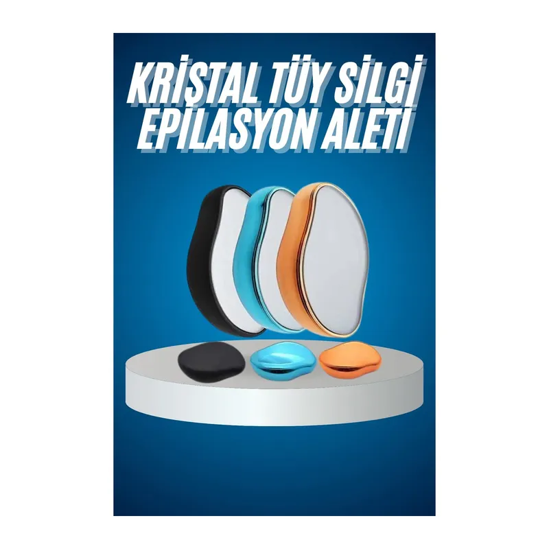 Tüy Silgi Kristal Epilasyon Acısız Ağrısız ve Pratik Epilasyon Aleti