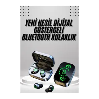 2025 Model Bluetooth Kulaklık Telefon Şarj Edebilen Çağrı Cevaplama Dijital Göstergeli