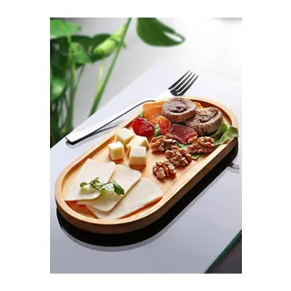 Bambu Sunum Tabağı & Yağdanlık Altı Tabağı 26 CM