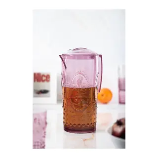 Akrilik Magic 2,3 Lt Mürdüm Sürahi (Cam Değildir!!!)