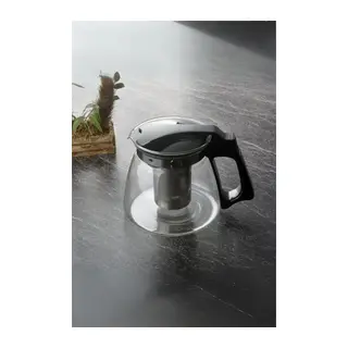 Süzgeçli Cam Demlik 1100 ml