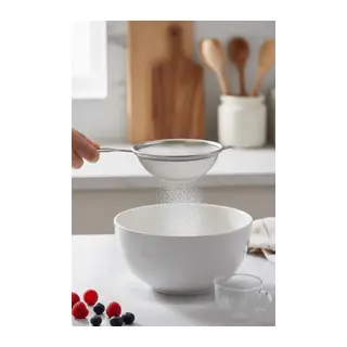 Paslanmaz Çelik Kalaylı Süzgeç 12 cm