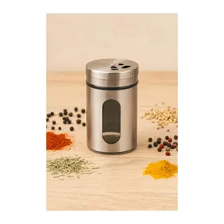Cam Metal Kapaklı Tuzluk 100 ml