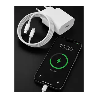 iPhone 14 13 12 11 8 Plus 7 Uyumlu 20W PD Hızlı Şarj Seti