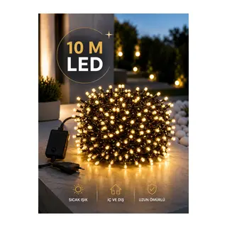 Dekoratif Aydınlatma Ampüllü 10 Metre Gün Işığı Şerit Led