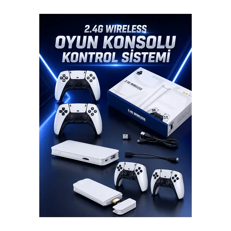 3 D Game Box - Çift Oyun Kollu