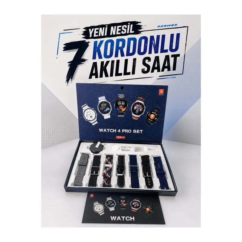 Yeni Nesil Akıllı Saat 2024 Model Uyku ve Sağlık Takibi Bluetooth Bağlantılı