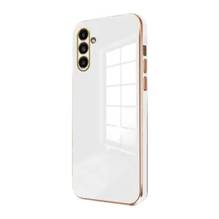 Samsung Galaxy A35 5G Kılıf Volet Silikon - Beyaz