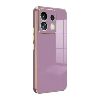 Xiaomi Poco M6 Pro 4G Kılıf Volet Silikon - Mor