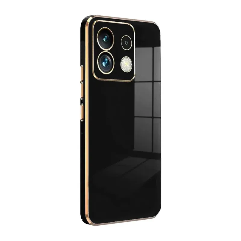Xiaomi Redmi Note 13 4G Kılıf Volet Silikon - Siyah
