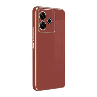 Xiaomi Redmi 13 4G Kılıf Volet Silikon - Kırmızı