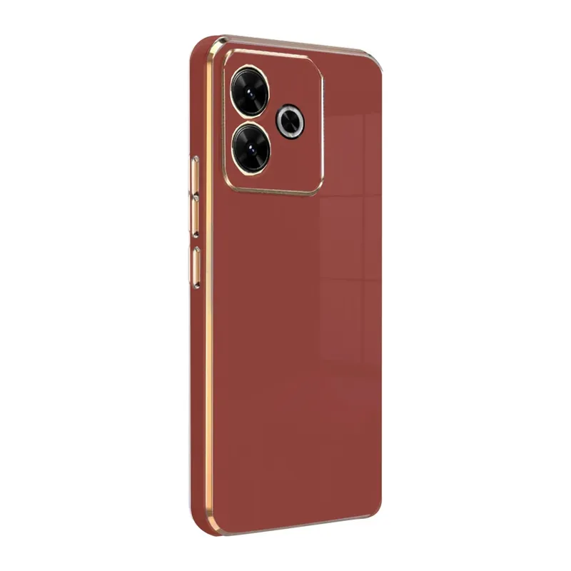 Xiaomi Redmi 13 4G Kılıf Volet Silikon - Kırmızı
