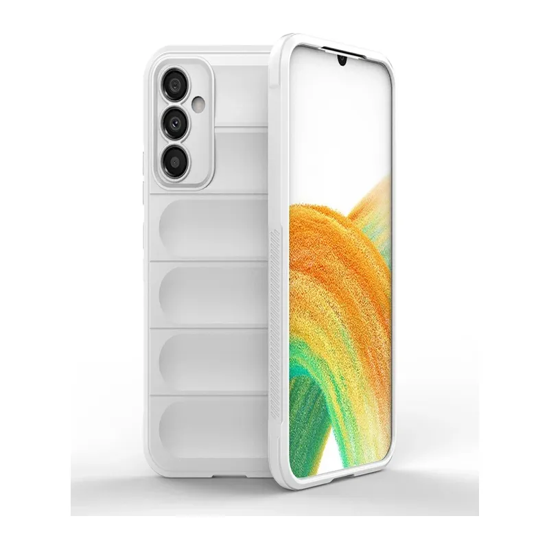 Samsung Galaxy A15 4G Kılıf Optimum Silikon - Krem