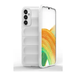 Samsung Galaxy A25 5G Kılıf Optimum Silikon - Krem