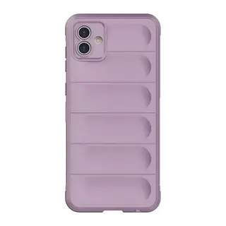 Samsung Galaxy A05 Kılıf Optimum Silikon - Mor
