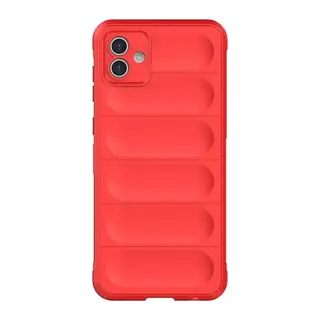 Samsung Galaxy A05 Kılıf Optimum Silikon - Kırmızı