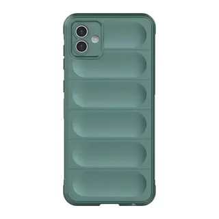 Samsung Galaxy A05 Kılıf Optimum Silikon - Koyu Yeşil