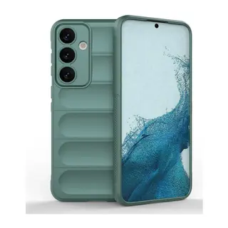 Samsung Galaxy S24 Kılıf Optimum Silikon - Koyu Yeşil