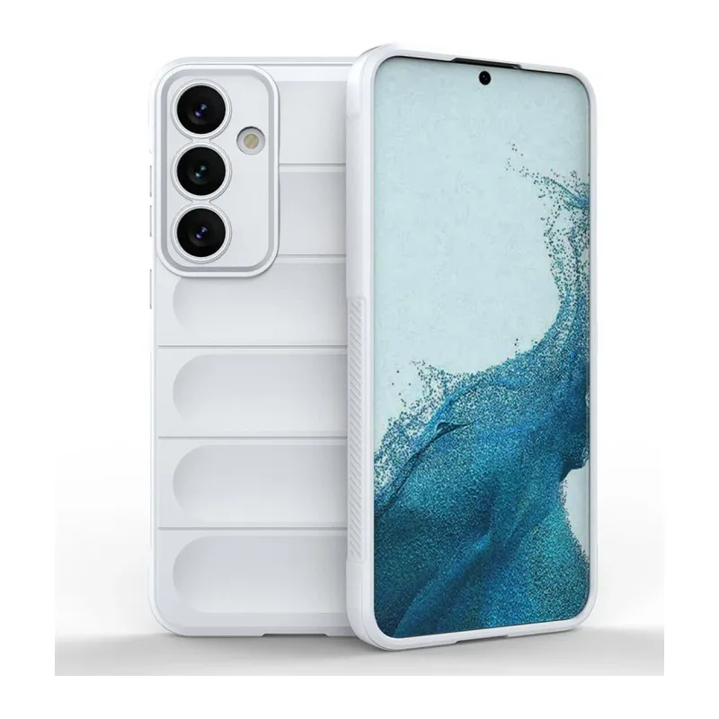 Samsung Galaxy S24 Kılıf Optimum Silikon - Krem