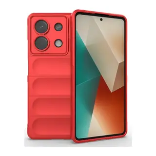Xiaomi Poco X6 Kılıf Optimum Silikon - Kırmızı